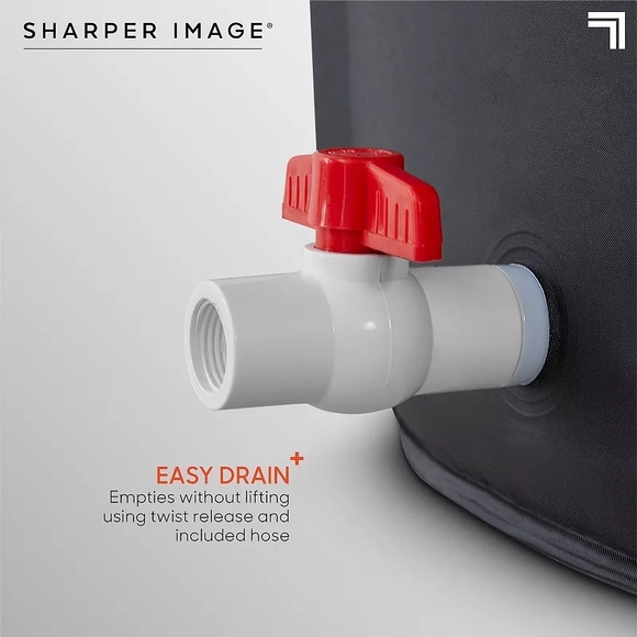 Sharper Image Black Ice Bath - Picture 4 of 5